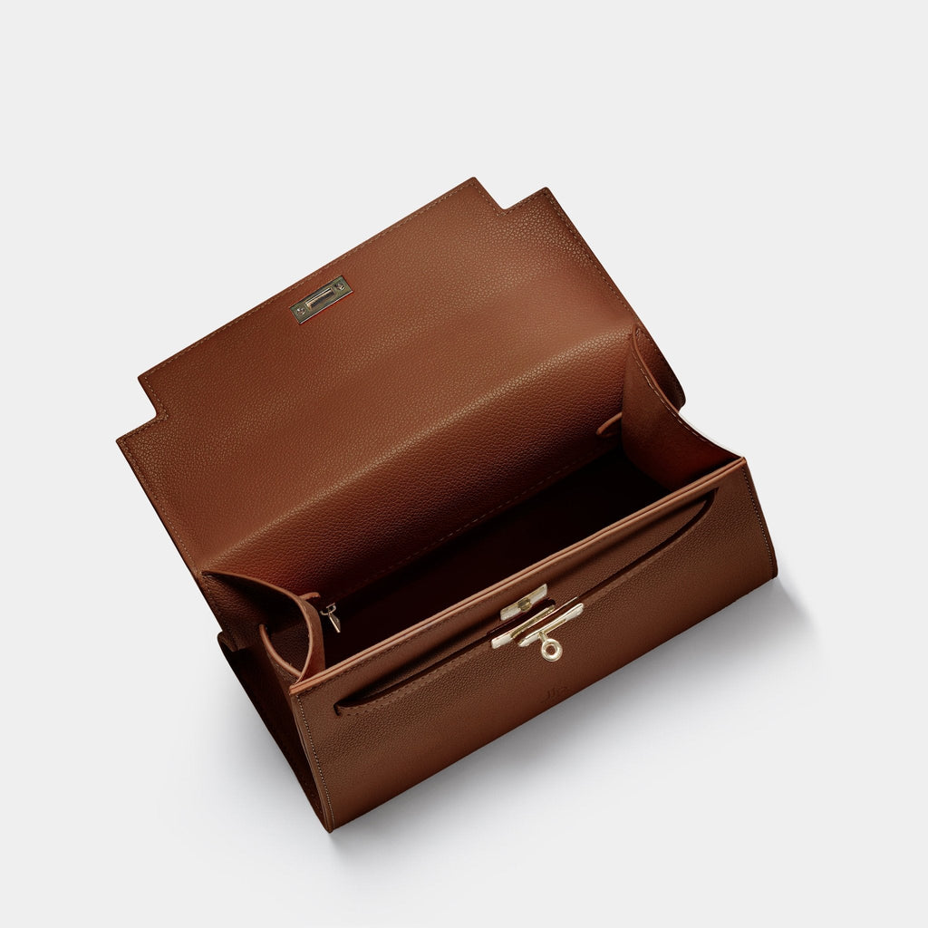 Richmond Top handle bag Tan