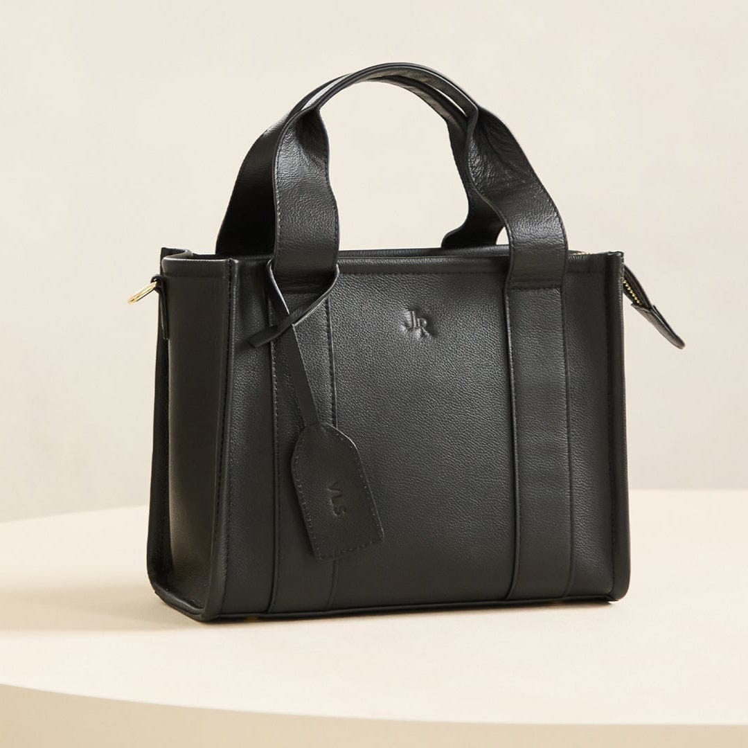 Mini Taylor Tote bag - Black Leather