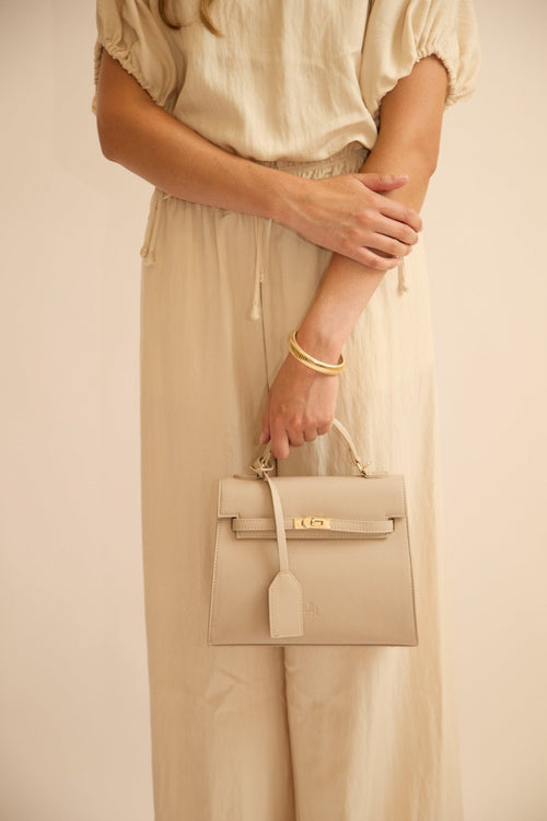 Richmond Top handle bag Tan