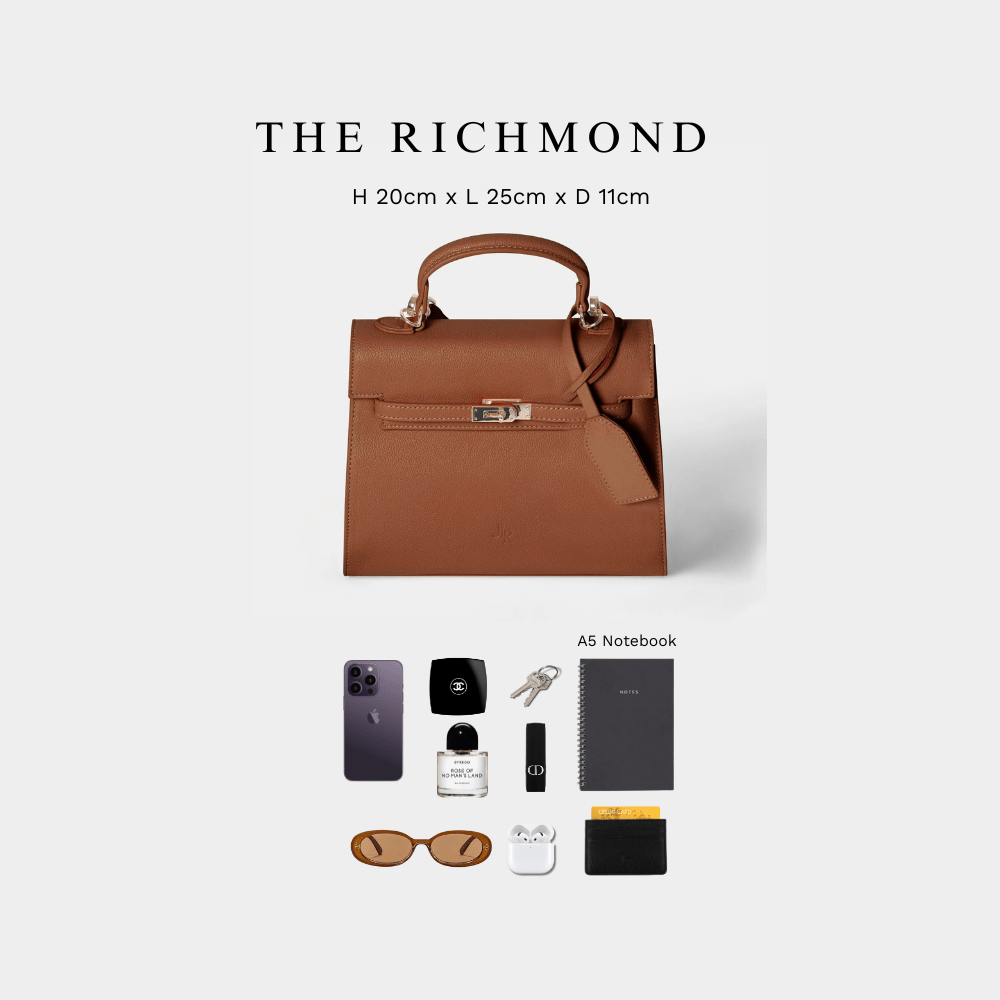 Richmond Top handle bag Tan